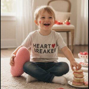 Boys Heartbreaker Valentine's Day Tee - Sweet Wink